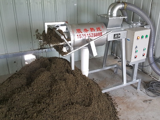 鸡粪脱水机图片 鸡粪脱水机图片