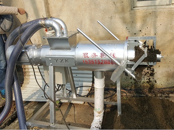 不锈钢猪粪脱水机的总体特性 不锈钢猪粪脱水机的总体特性