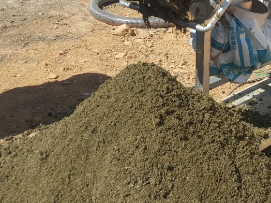 处理后的干鸡粪 处理后的干鸡粪