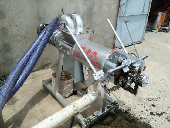 猪粪干湿分离机图片 猪粪干湿分离机图片